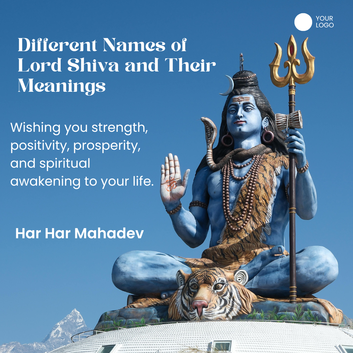 Different Names of Lord Shiva and Their Meanings