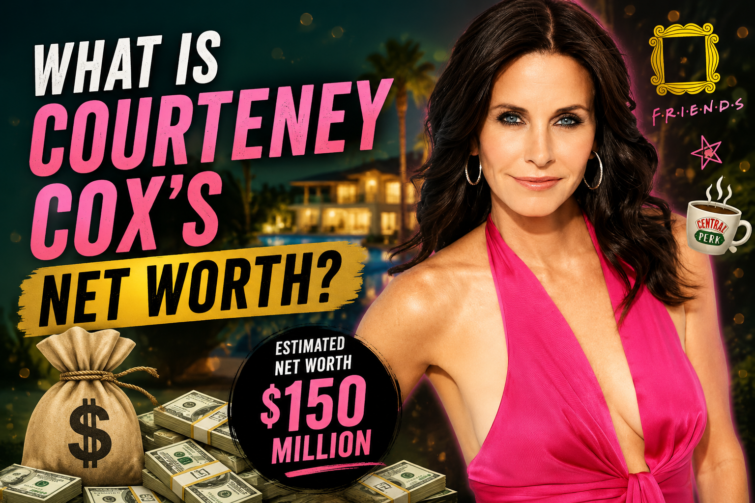 Courteney Cox Net Worth 2026: Career, Friends Salary, Royalties & Success Story