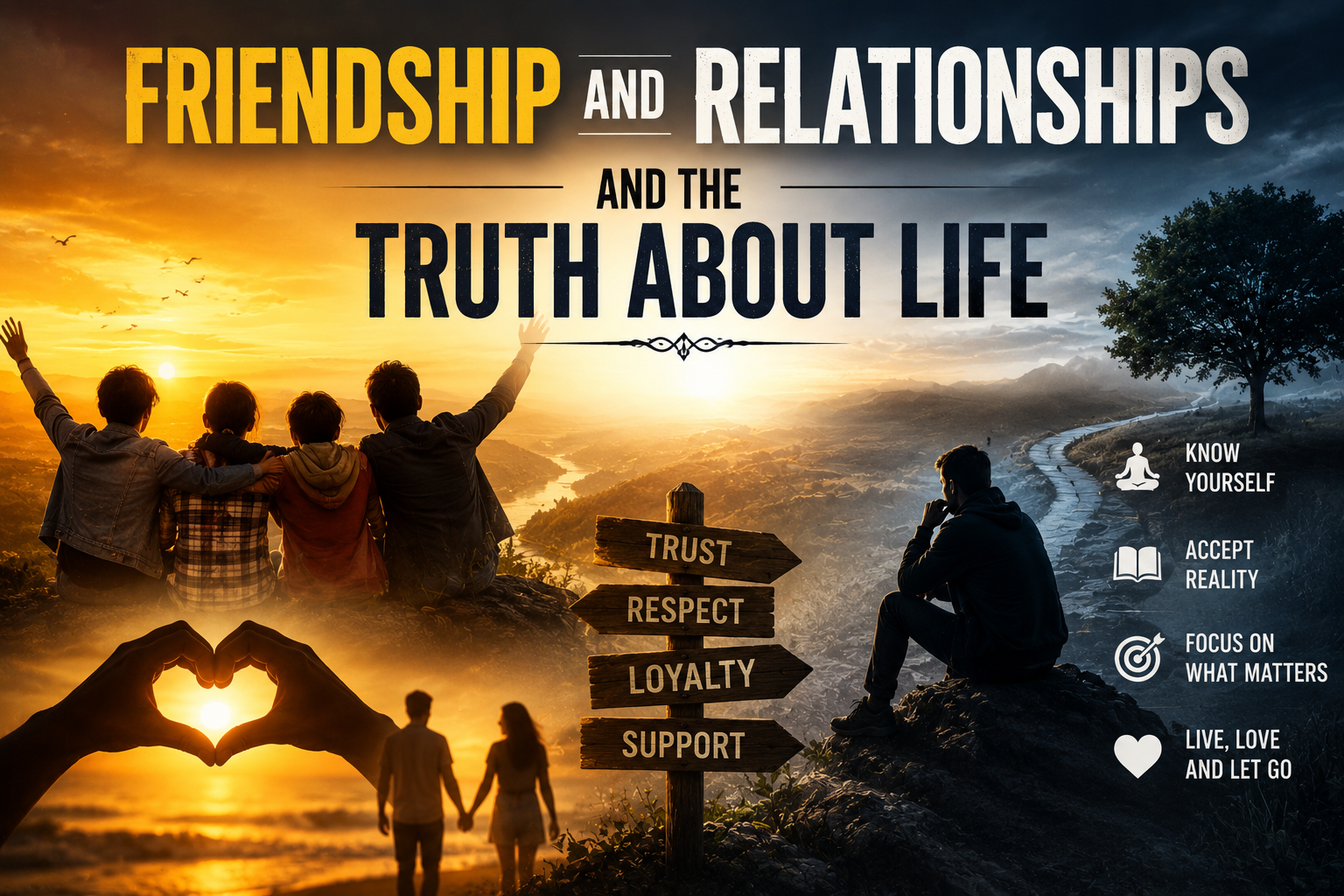 Friendship and Relationships and the Truth About Life