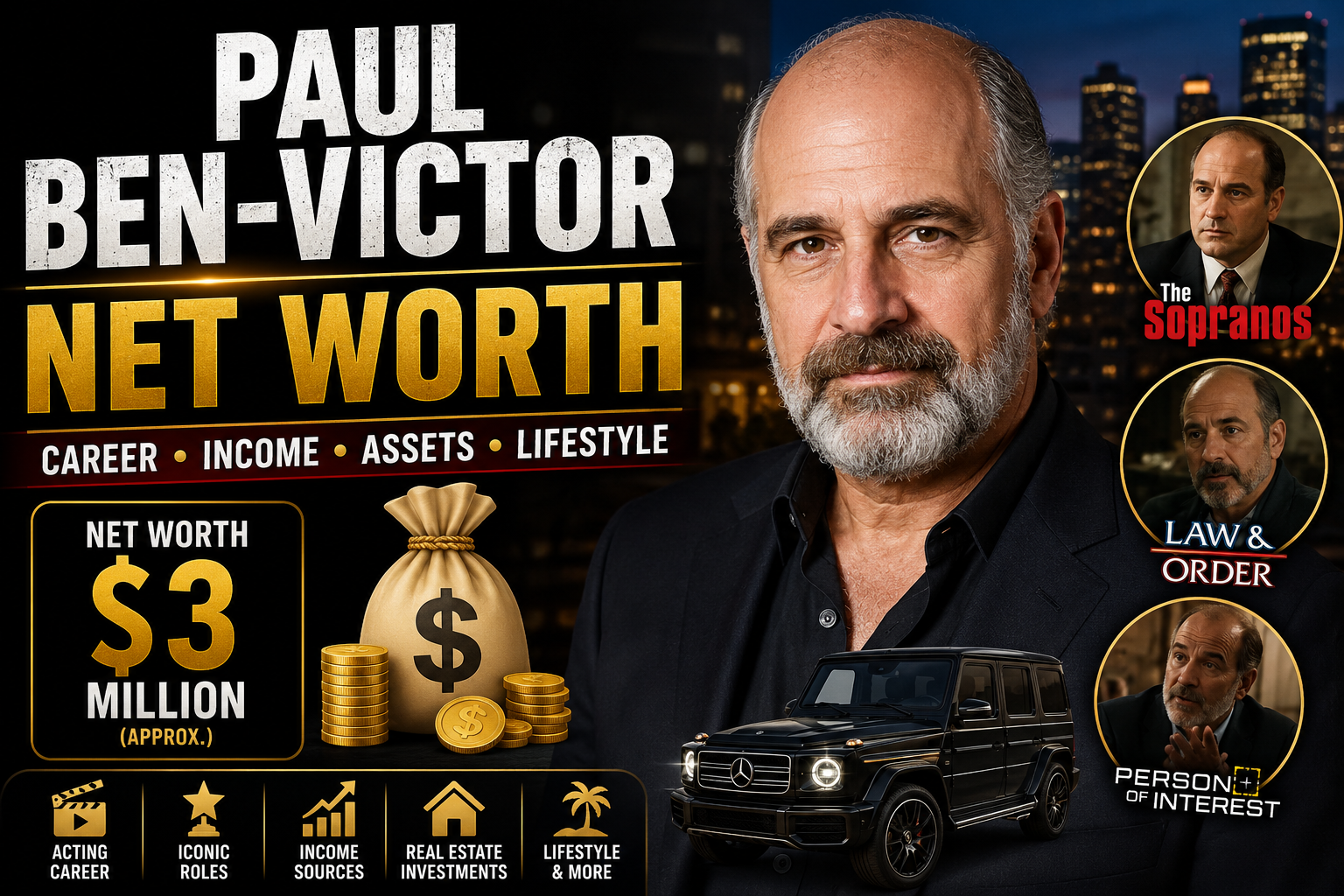Paul Ben-Victor Net Worth Career Movies and TV Shows