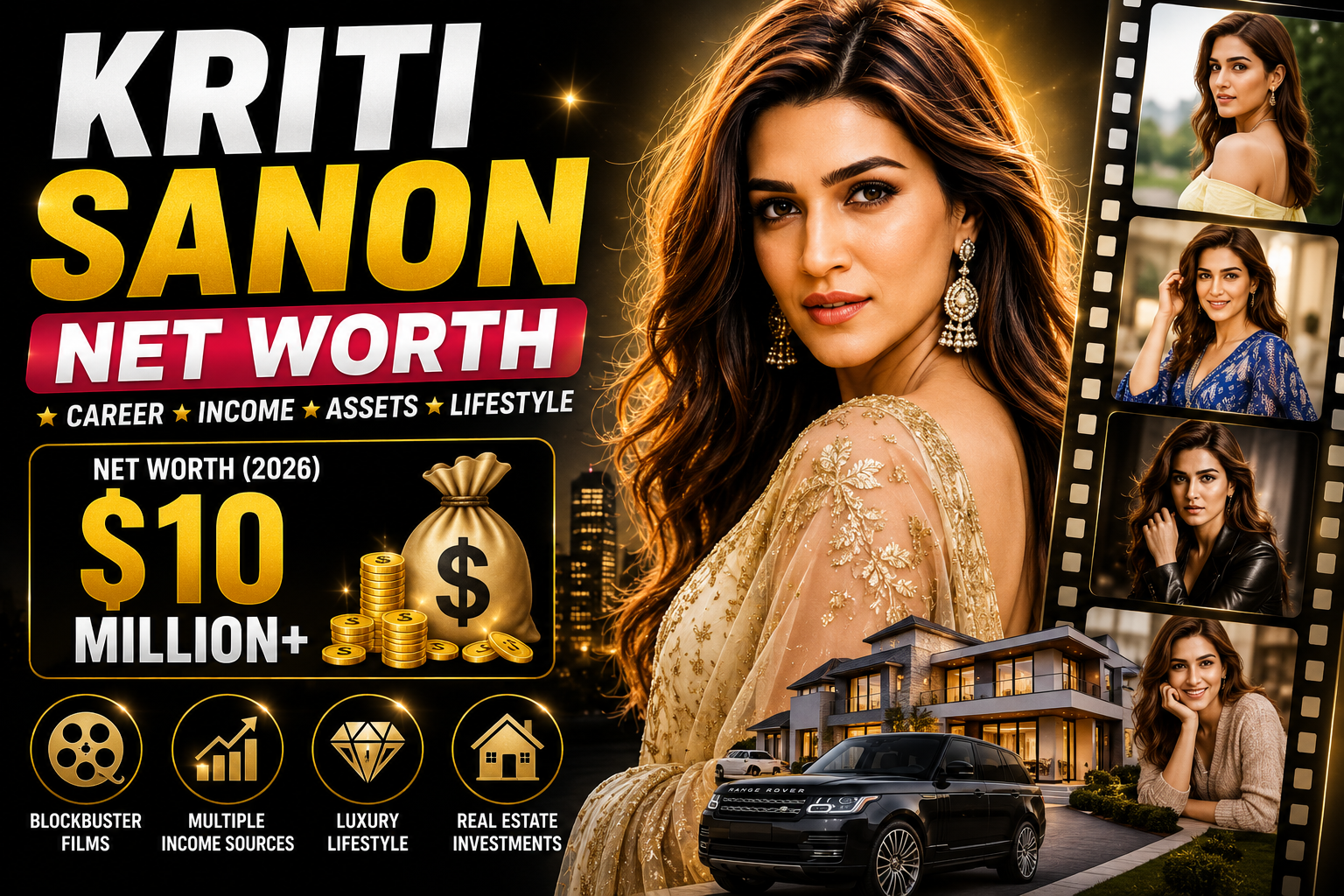 Kriti Sanon Net Worth and Career Highlights