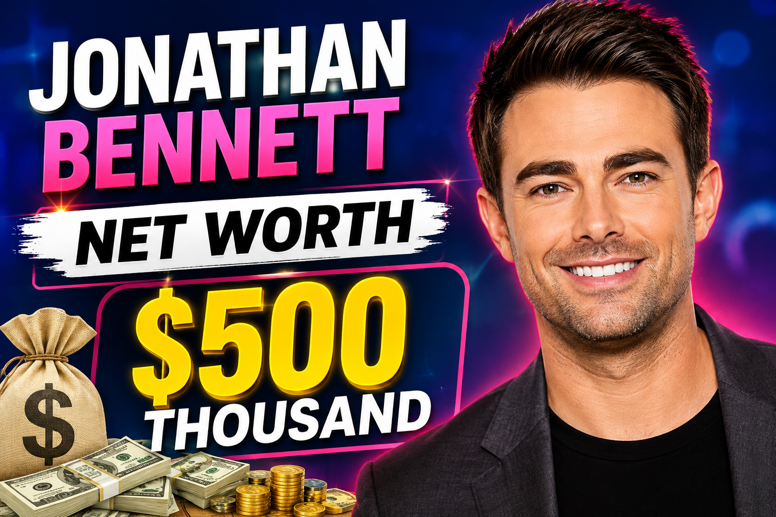 Jonathan Bennett Net Worth 2026: How the Hallmark Star Built His $500 Thousand Fortune