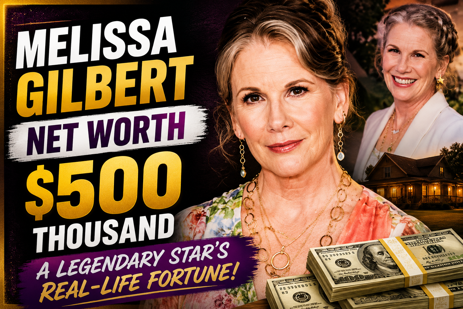 Melissa Gilbert Net Worth 2026: How the Little House on the Prairie Star Built a $500 Thousand Fortune