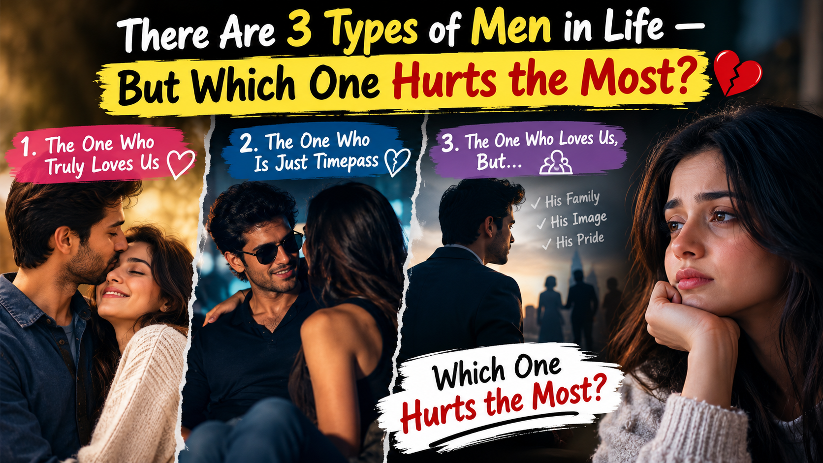 There Are 3 Types of Men in Life — But Which One Hurts the Most